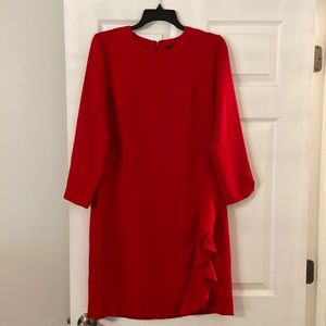 Banana Republic Red Dress size 6 brand new with tag length 37”